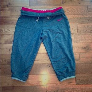 Nike cropped joggers